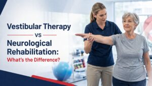 Vestibular Therapy vs Neurological Rehabilitation: What’s the Difference?