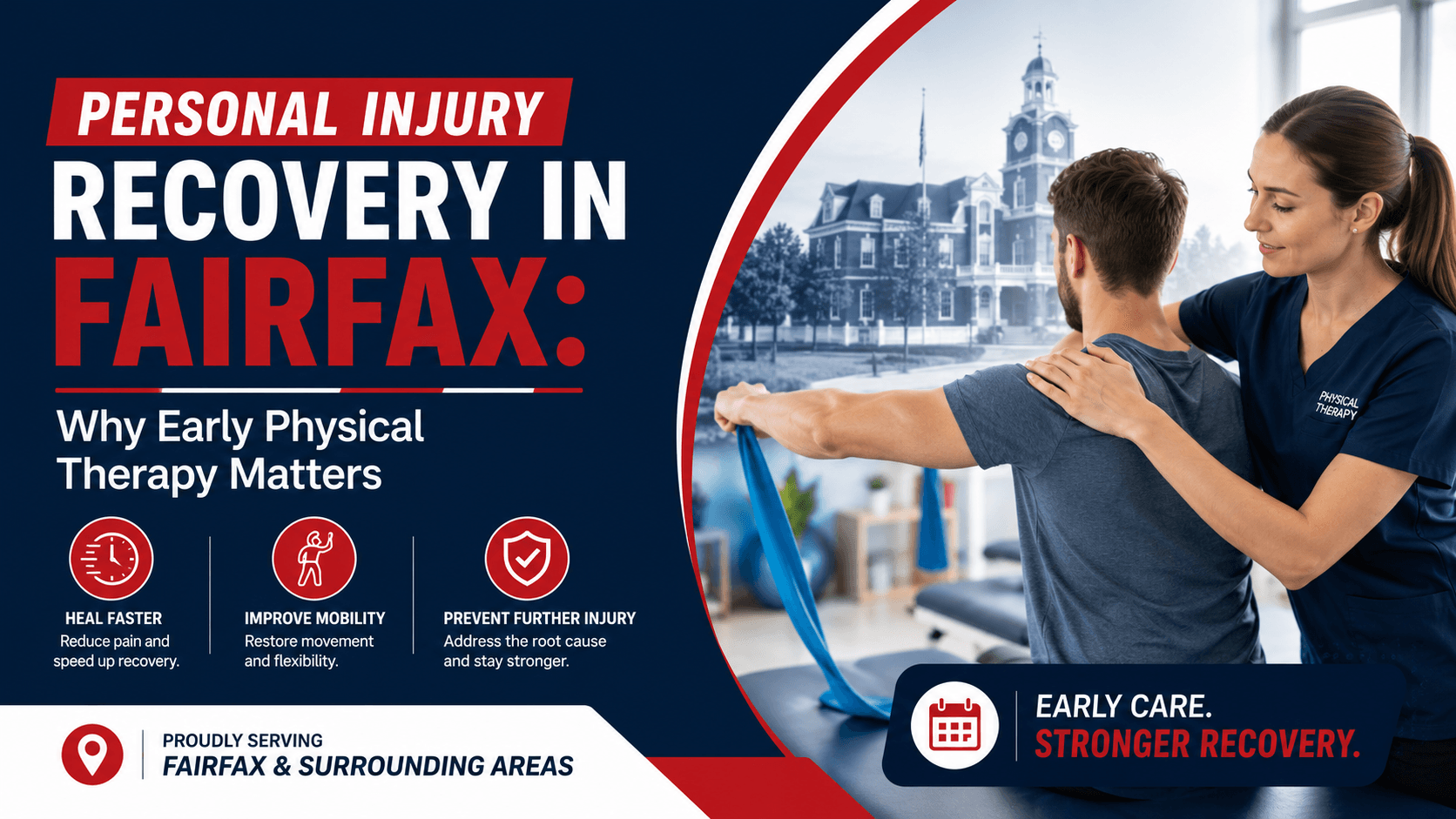 Personal Injury Recovery in Fairfax: Why Early Physical Therapy Matters